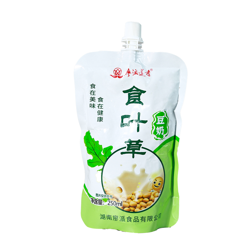 廖派莲香食叶草豆奶250ml*2/袋